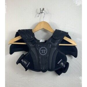 Warrior Burn Next Lacrosse Shoulder Pads Youth Small Black BNXTSP18 ND200 S